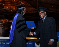 Columbia College Hollywood - 2014 Graduation Receiving Diploma