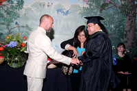 Pacific College of Oriental Medicine Graduation 2014 Receiving Diploma
